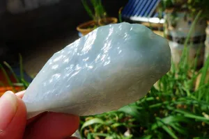 Natural Jade Rough Jadeite Raw (62g,7.2X3.6X1.8cm)