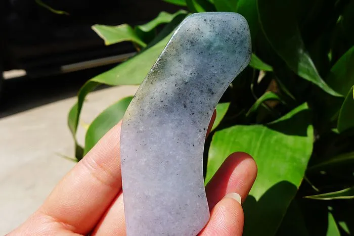 Natural Jade Rough Jadeite Raw (69g,9.2X3.1X1.2cm)