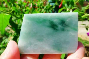 Natural Jade Rough Jadeite Raw (73g,6.1X3.8X1cm)