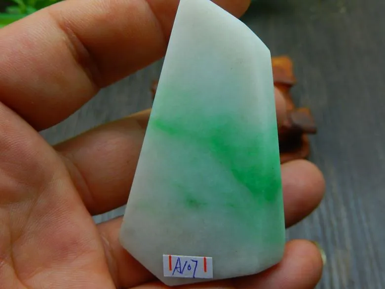 Natural Jade Rough Jadeite Raw (75g, 66X42X12.5mm)