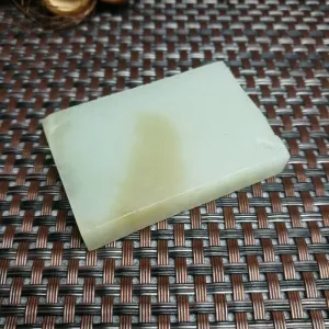 Natural Kunlun Jade Rough Nephrite Raw (53g,5.3X3.6X1cm)