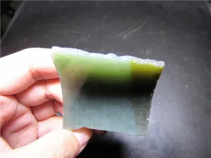 Natural Kunlun Jade Rough Nephrite Raw (66.06g, 39X35X46mm)