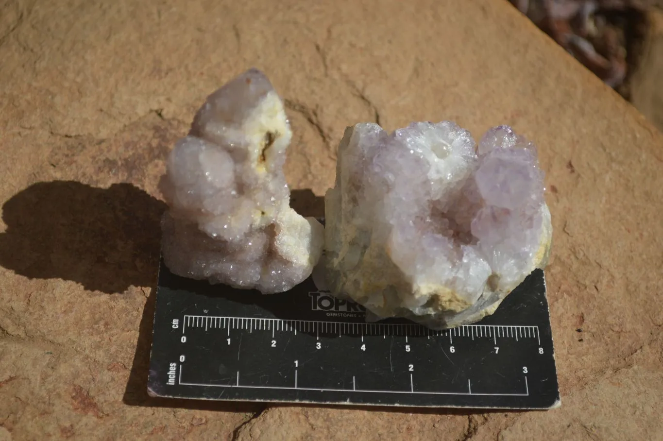 Natural Spirit Amethyst Spirit Quartz Clusters x 12 From Southern Africa