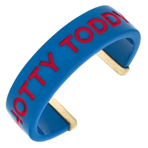 Ole Miss Rebels Cuff Bracelet, Powder Blue