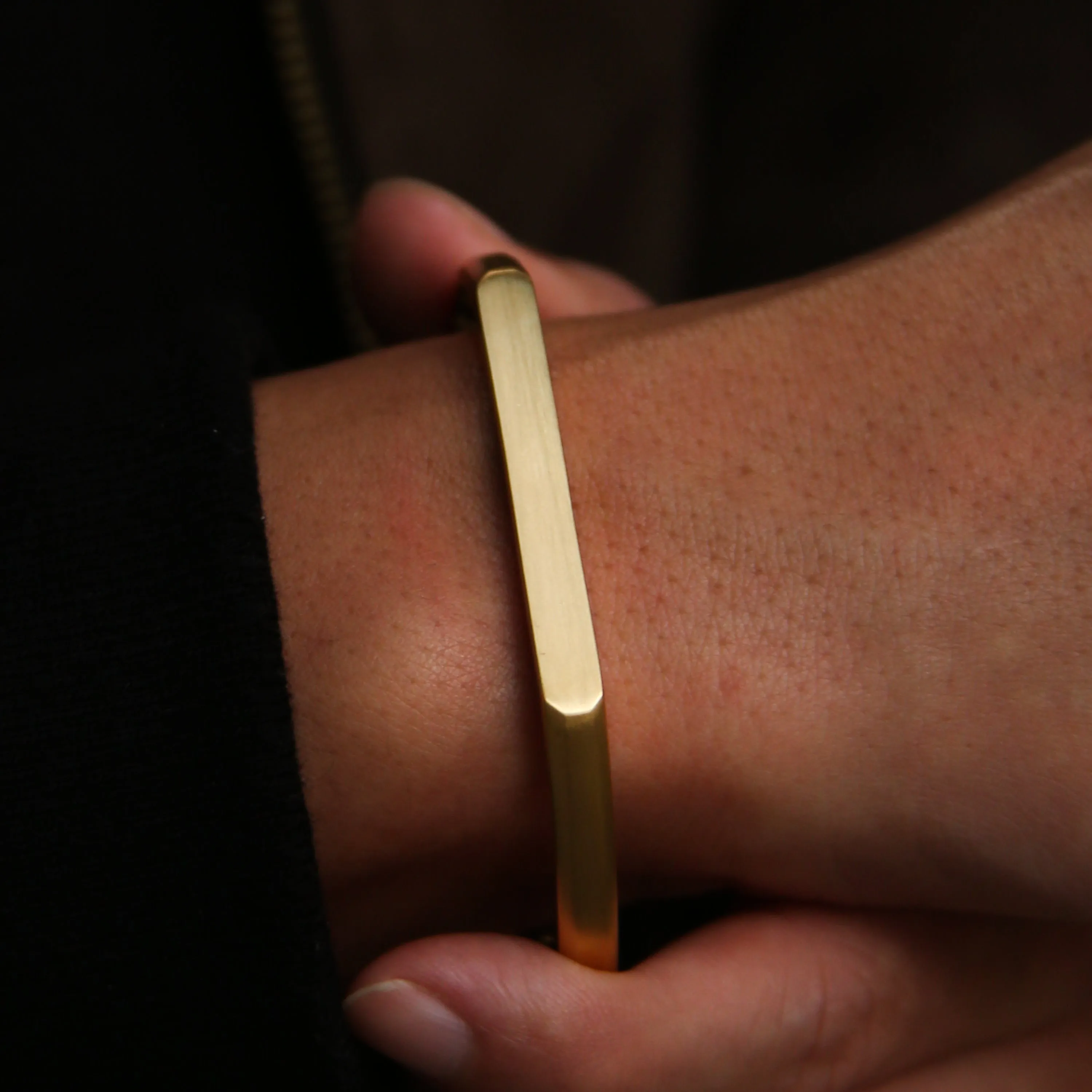 Omega 18k Gold Cuff Bracelet