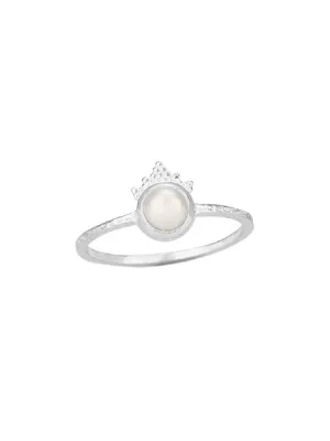 Pearl Crown Ring