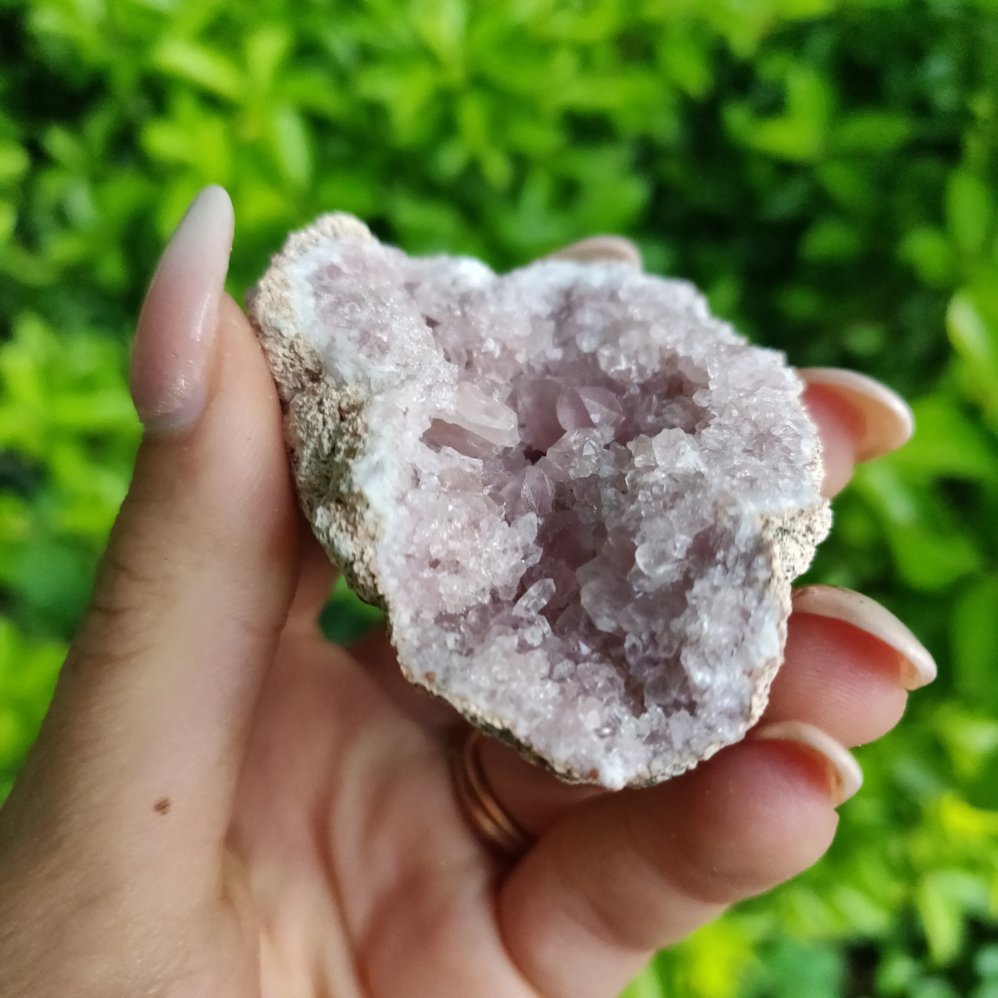 Pink Amethyst Geode (#4)