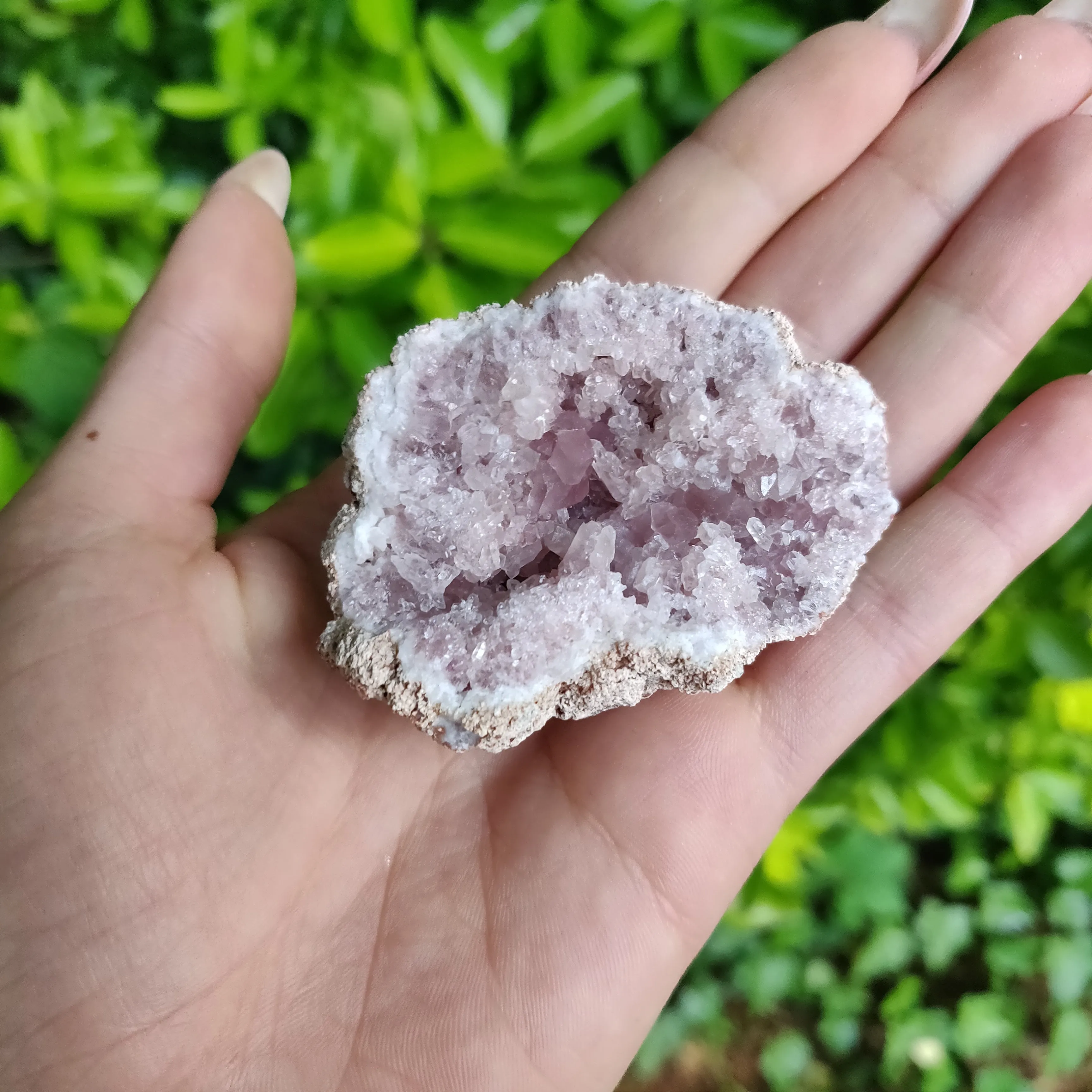 Pink Amethyst Geode (#4)