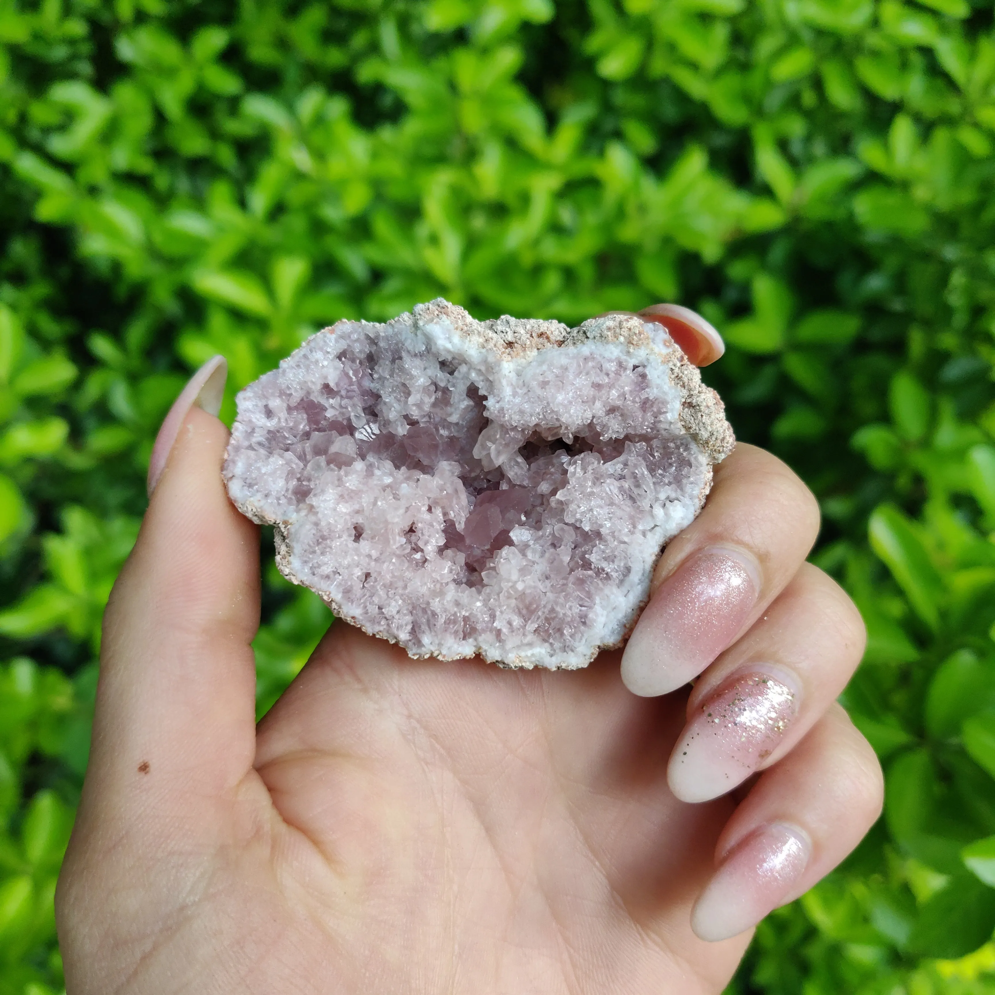 Pink Amethyst Geode (#4)