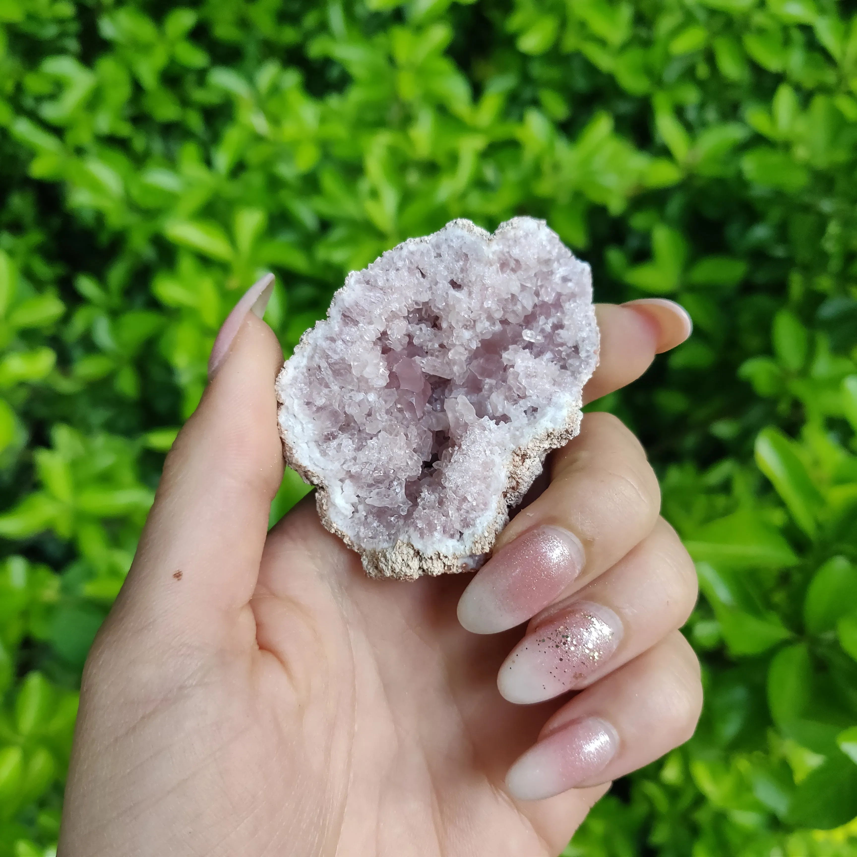 Pink Amethyst Geode (#4)