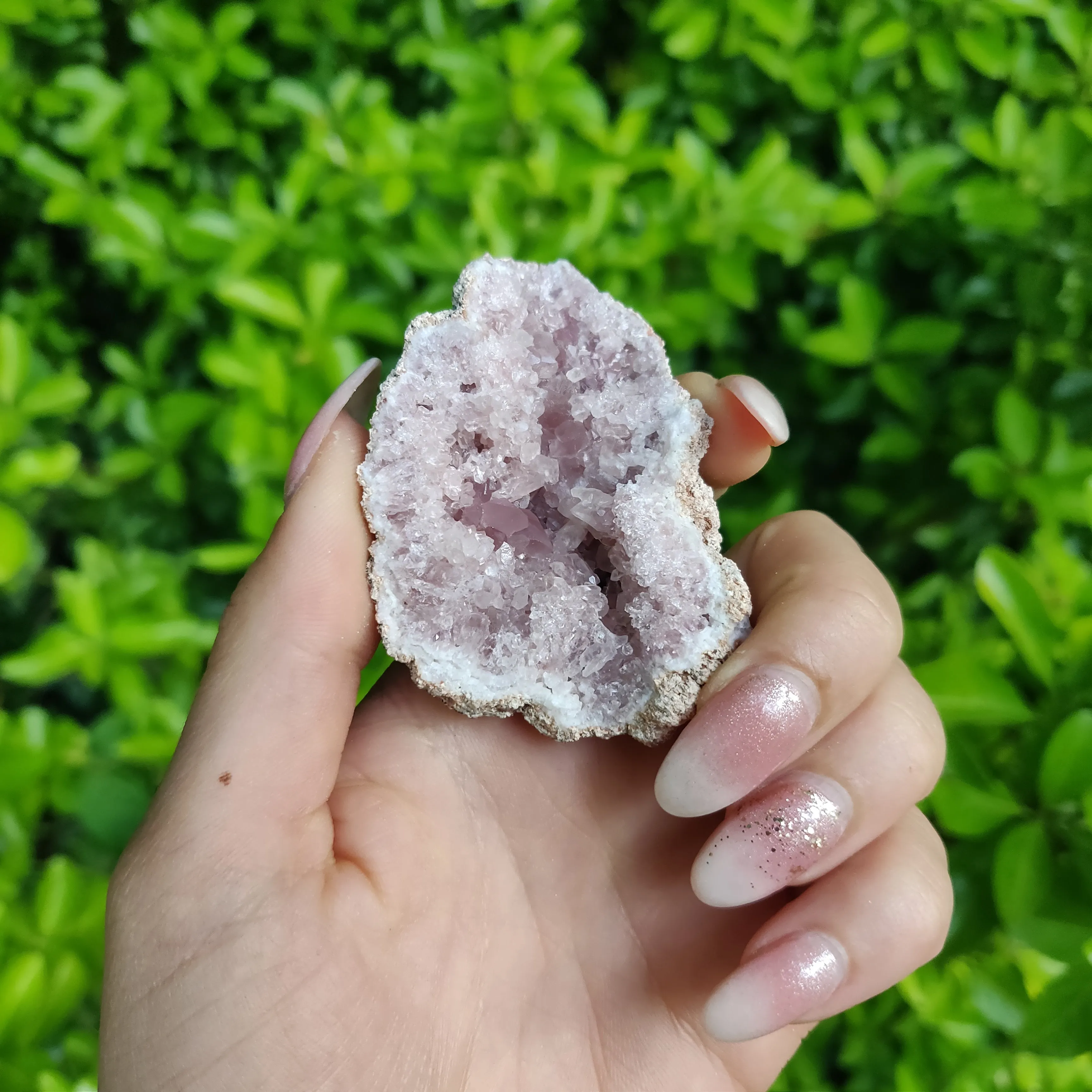 Pink Amethyst Geode (#4)