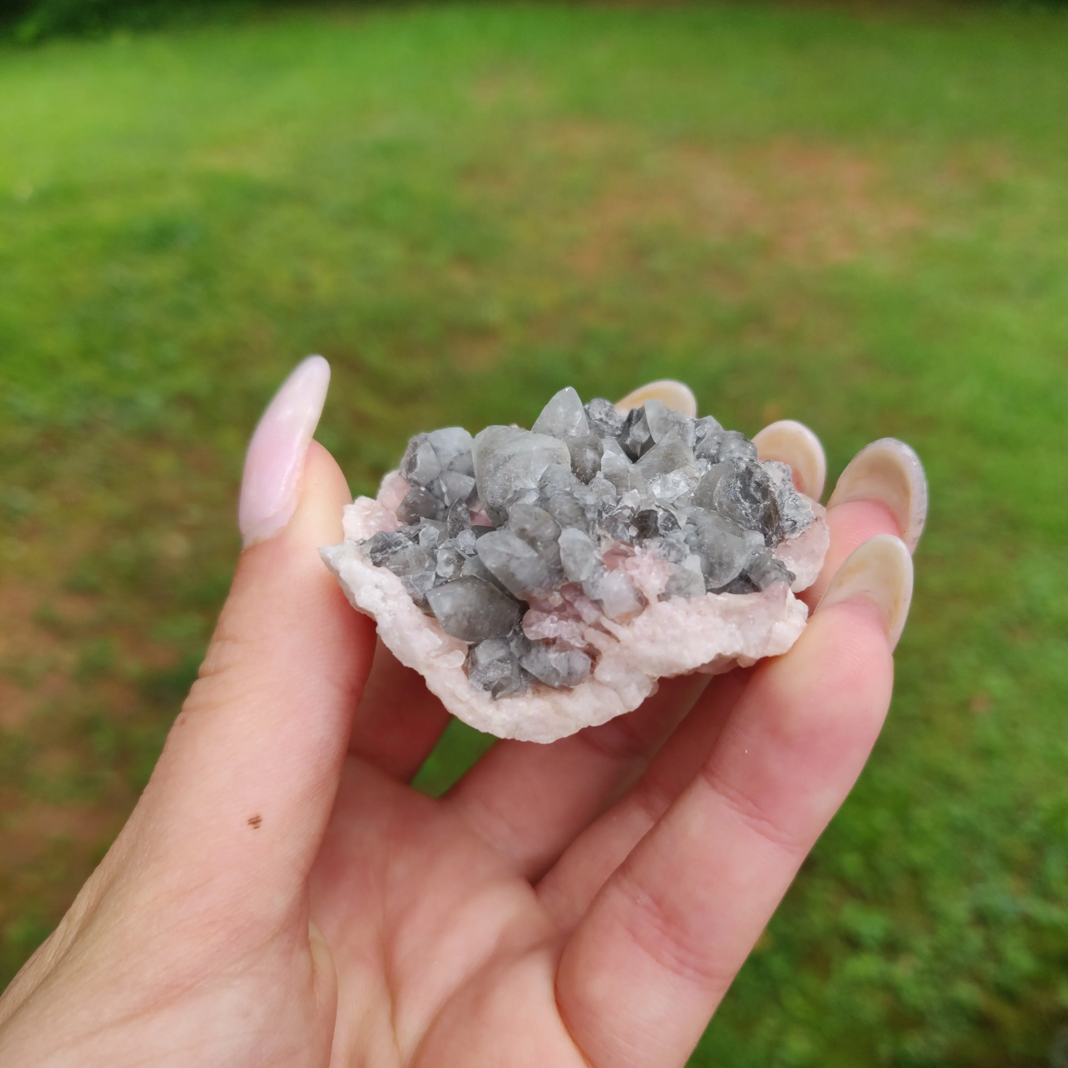 Pink Amethyst Geode  (#J3)