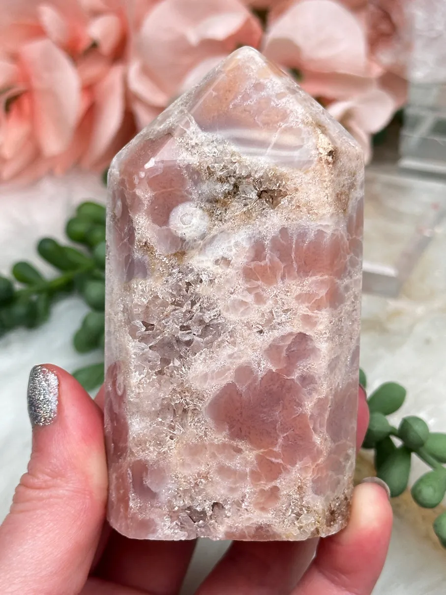 Pink Amethyst Point