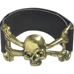 Pirate Skull Cuff Bracelet