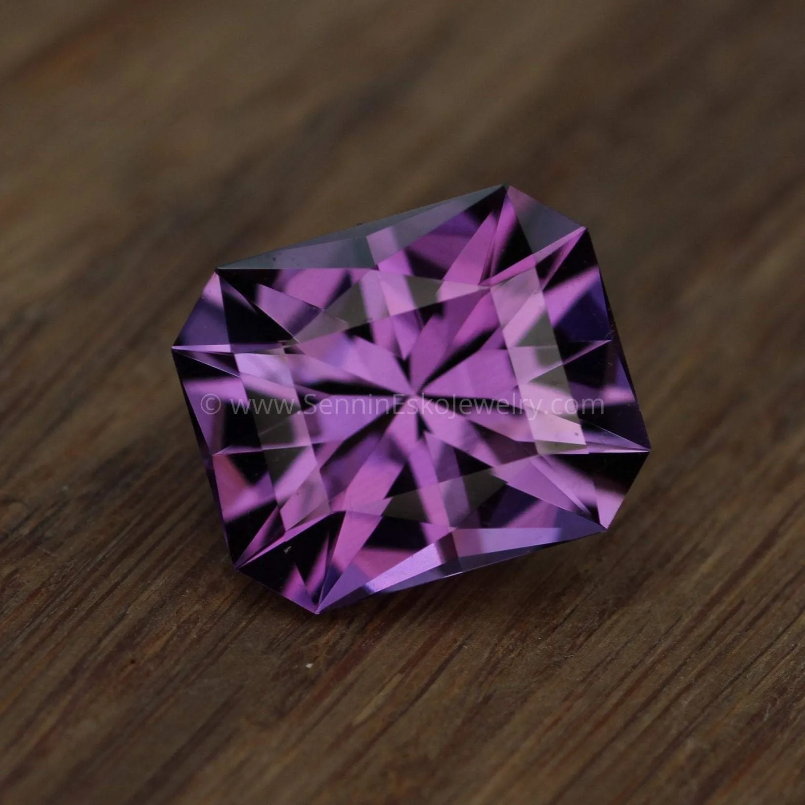 Precision Cut Amethyst Octagon -  Radiant Cut Amethyst - Brazilian Amethyst - Loose Gemstone