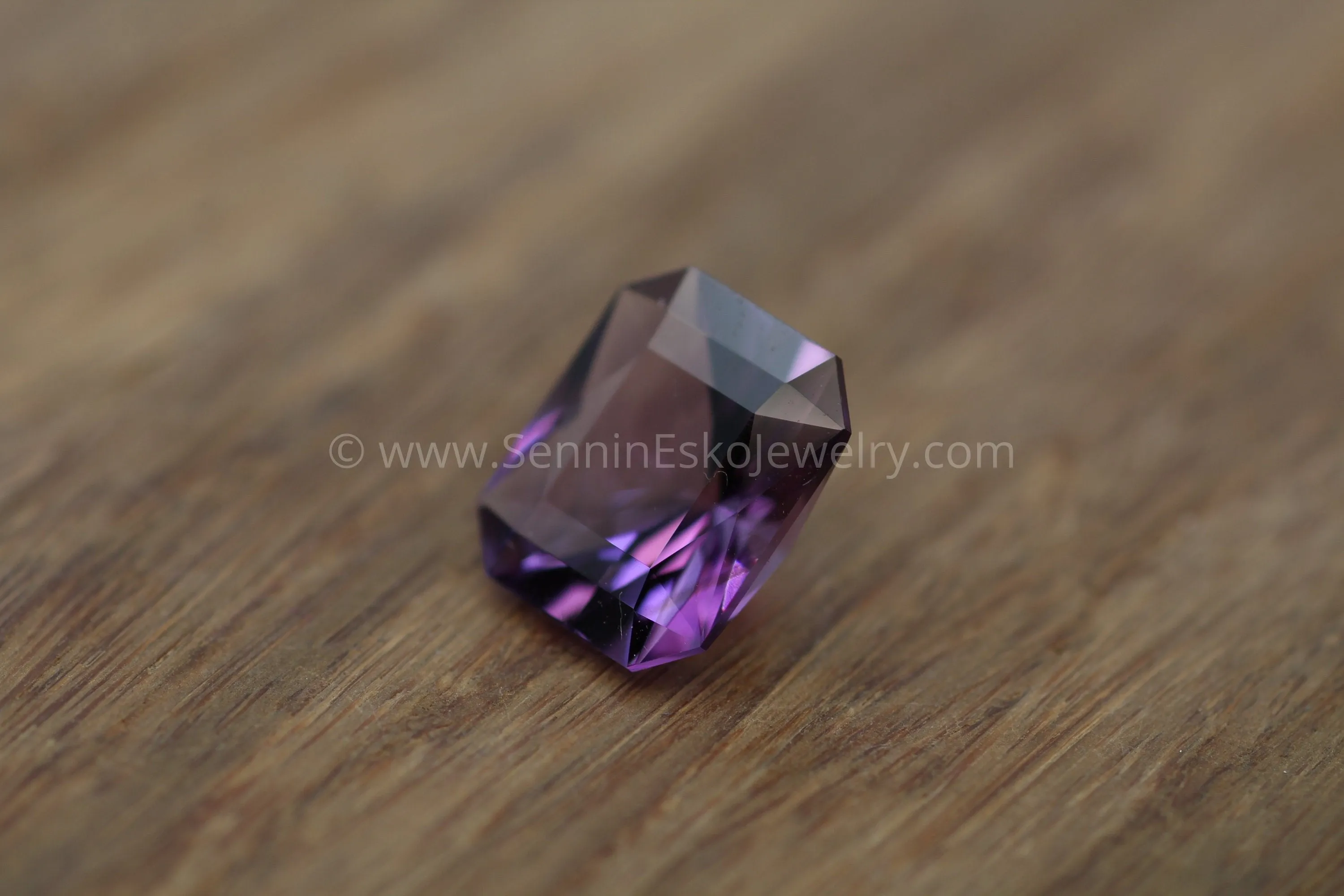 Precision Cut Amethyst Octagon -  Radiant Cut Amethyst - Brazilian Amethyst - Loose Gemstone