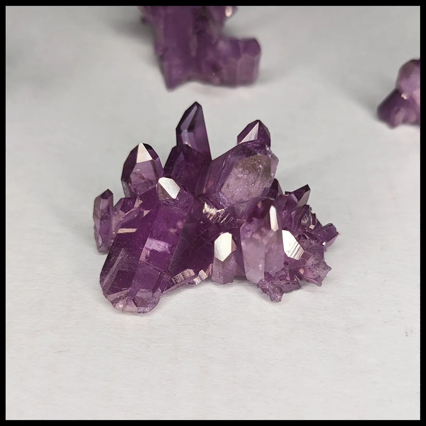 Purple Mist Quartz Small Cluster