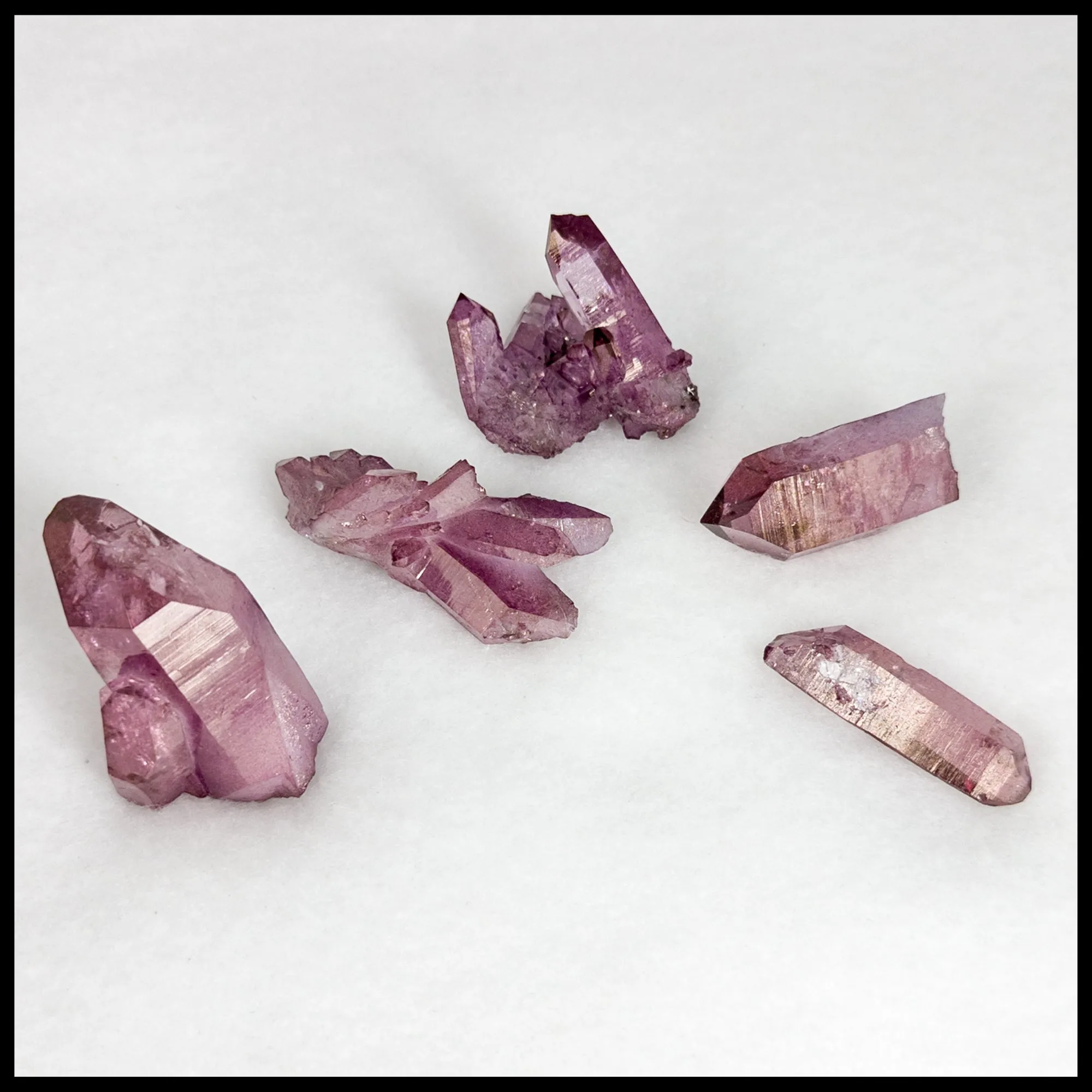 Purple Mist Quartz Small Cluster