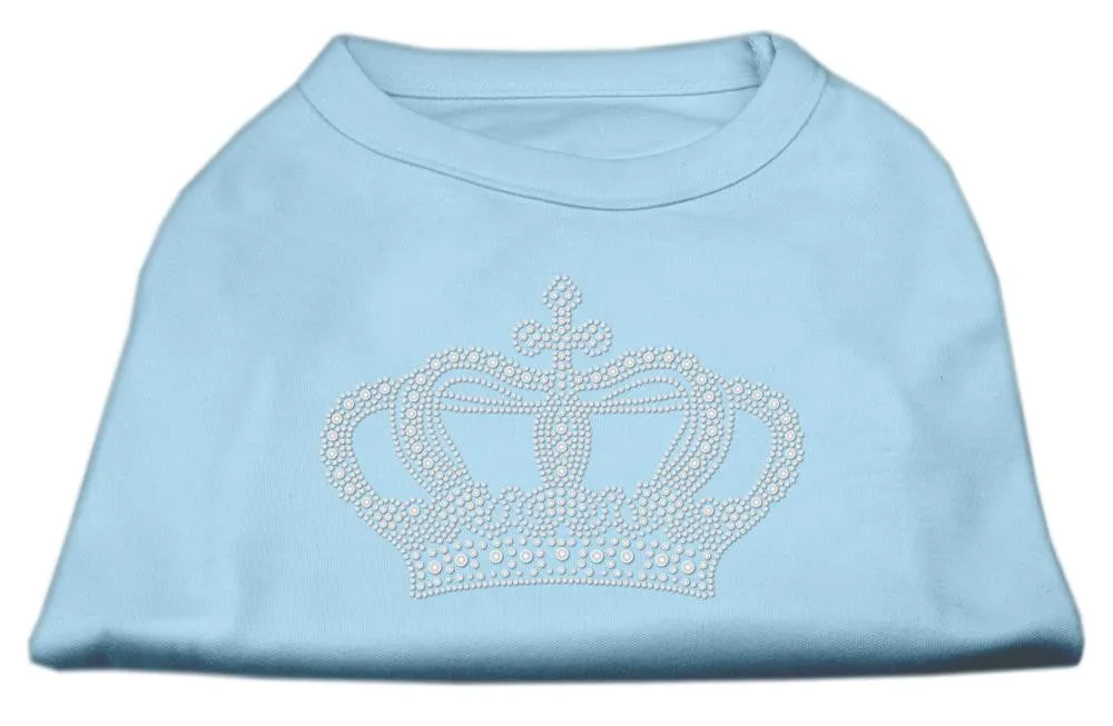 Rhinestone Crown Shirts Baby Blue XXXL (20)