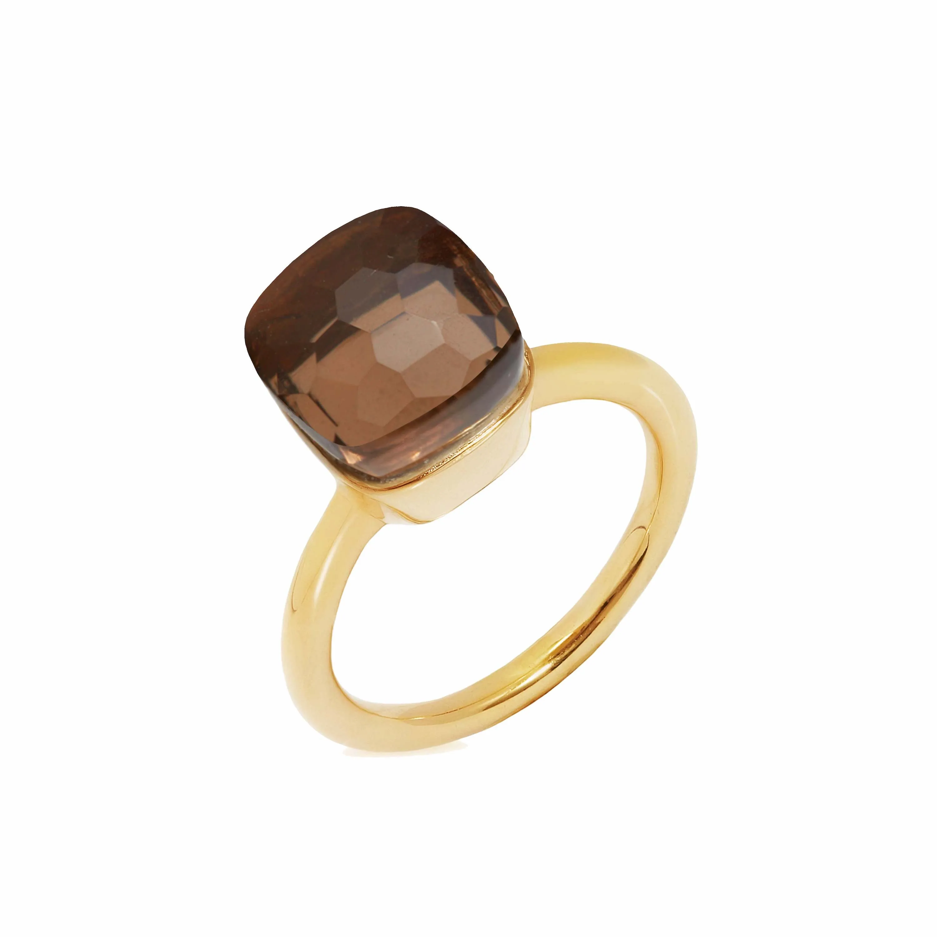 Ring - Naked 4 - Smoky Quartz