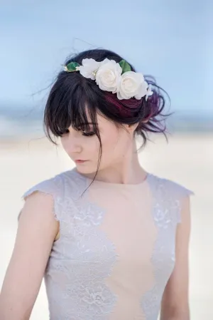 Rustic flower crown