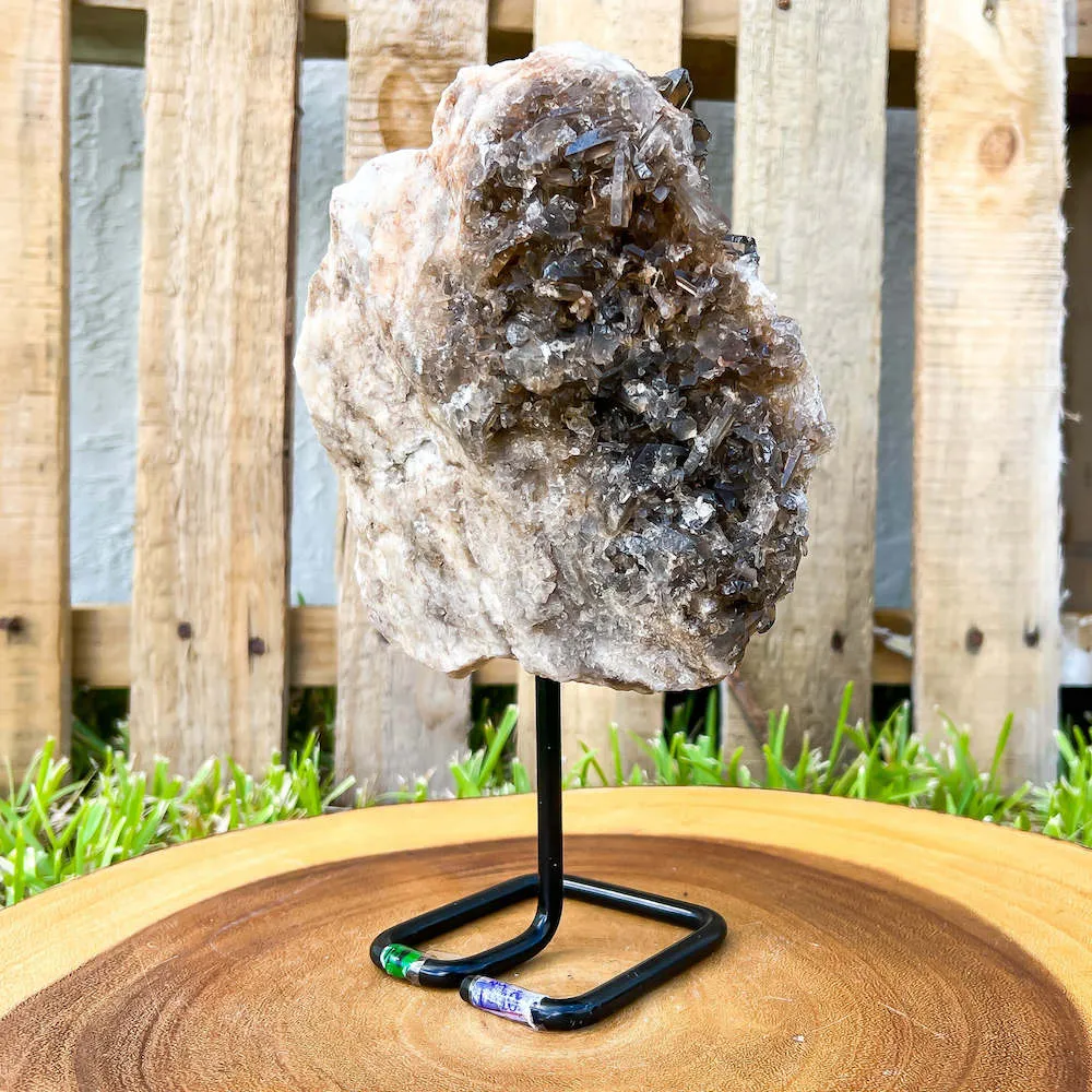 Smoky Quartz on a Stand