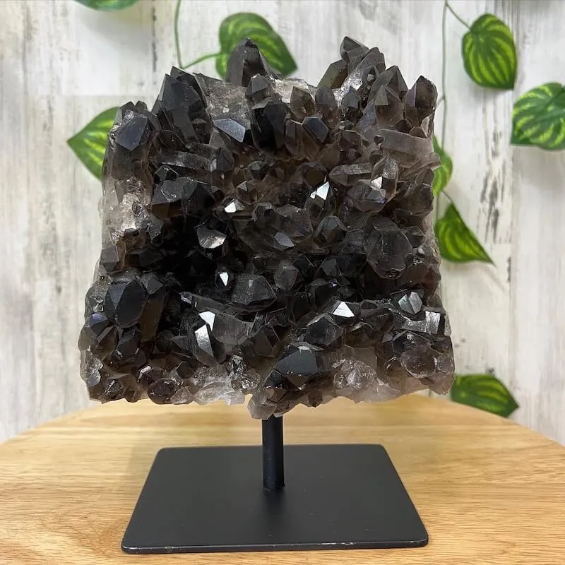 Smoky Quartz on a Stand