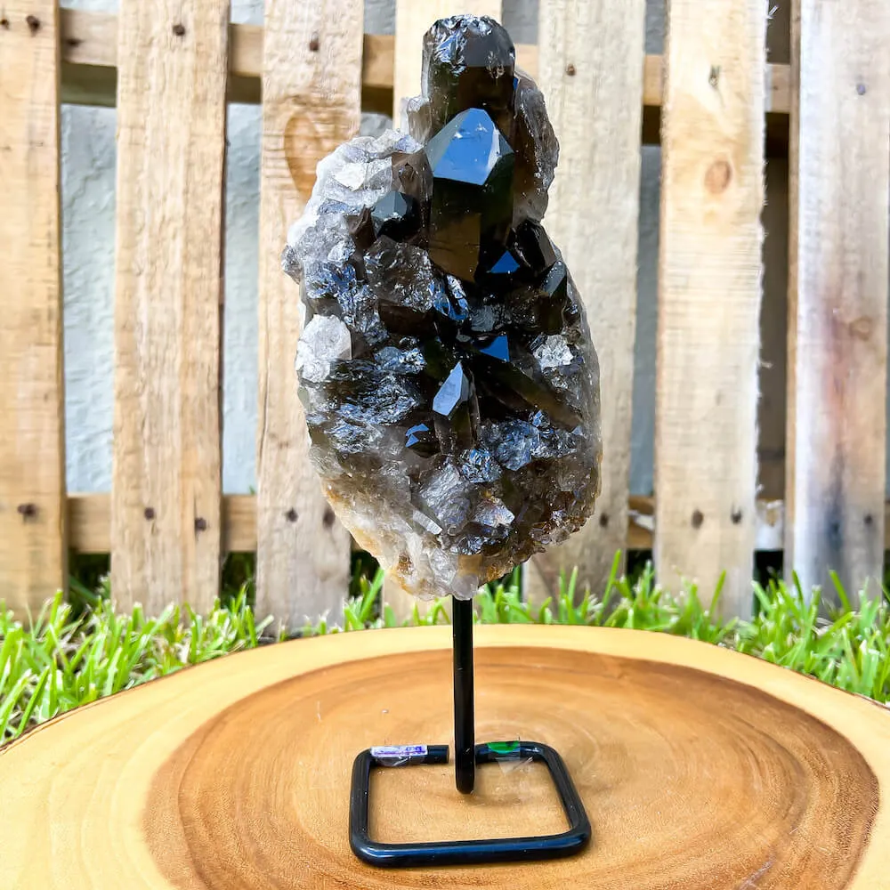 Smoky Quartz on a Stand