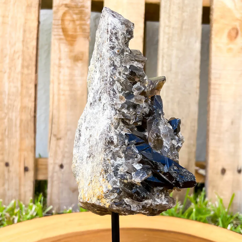 Smoky Quartz on a Stand