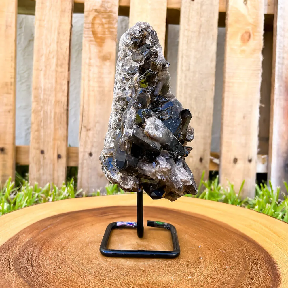 Smoky Quartz on a Stand