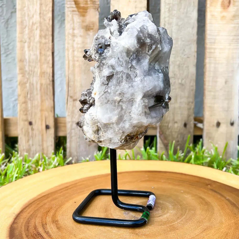 Smoky Quartz on a Stand