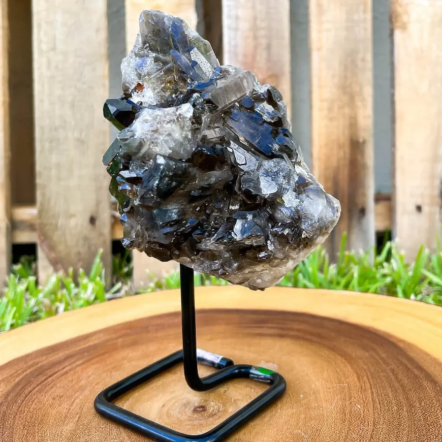 Smoky Quartz on a Stand