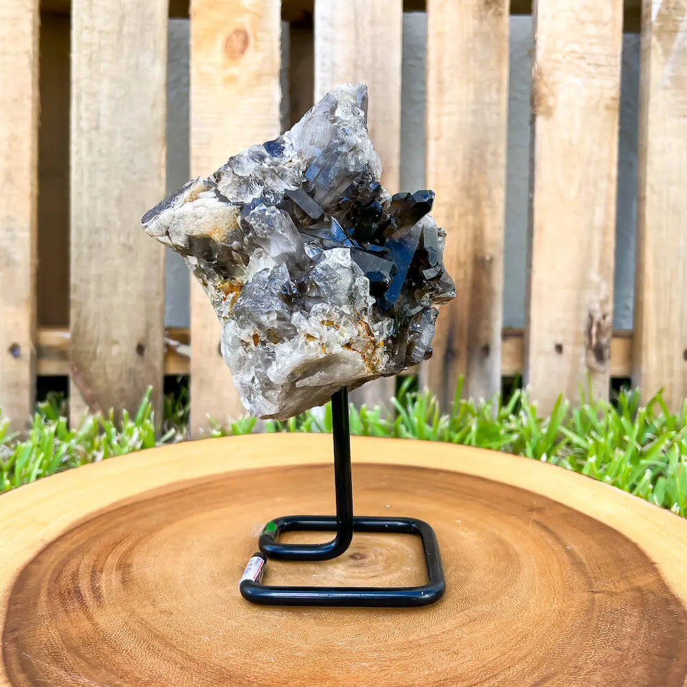 Smoky Quartz on a Stand