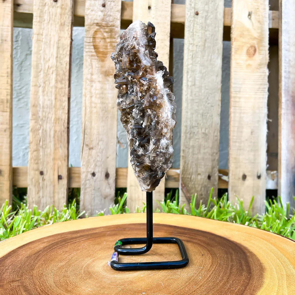 Smoky Quartz on a Stand