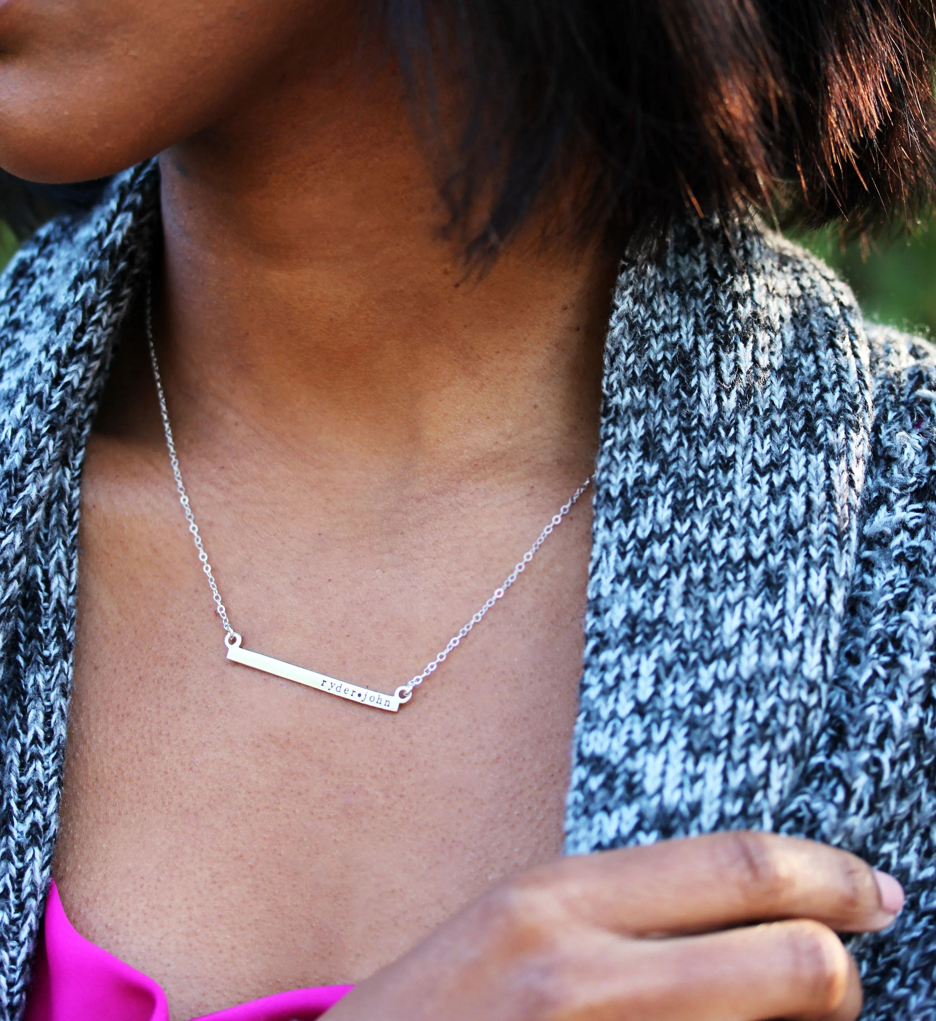 stay close necklace {sterling silver}