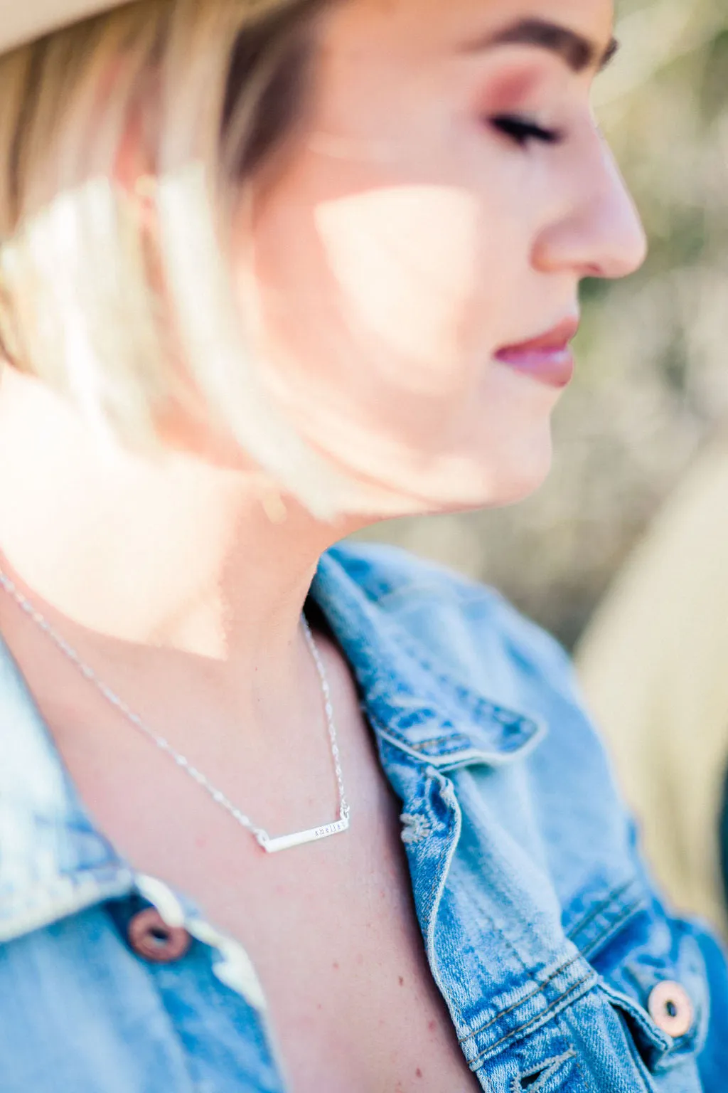 stay close necklace {sterling silver}