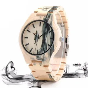 Stylish Maple Wood Watch