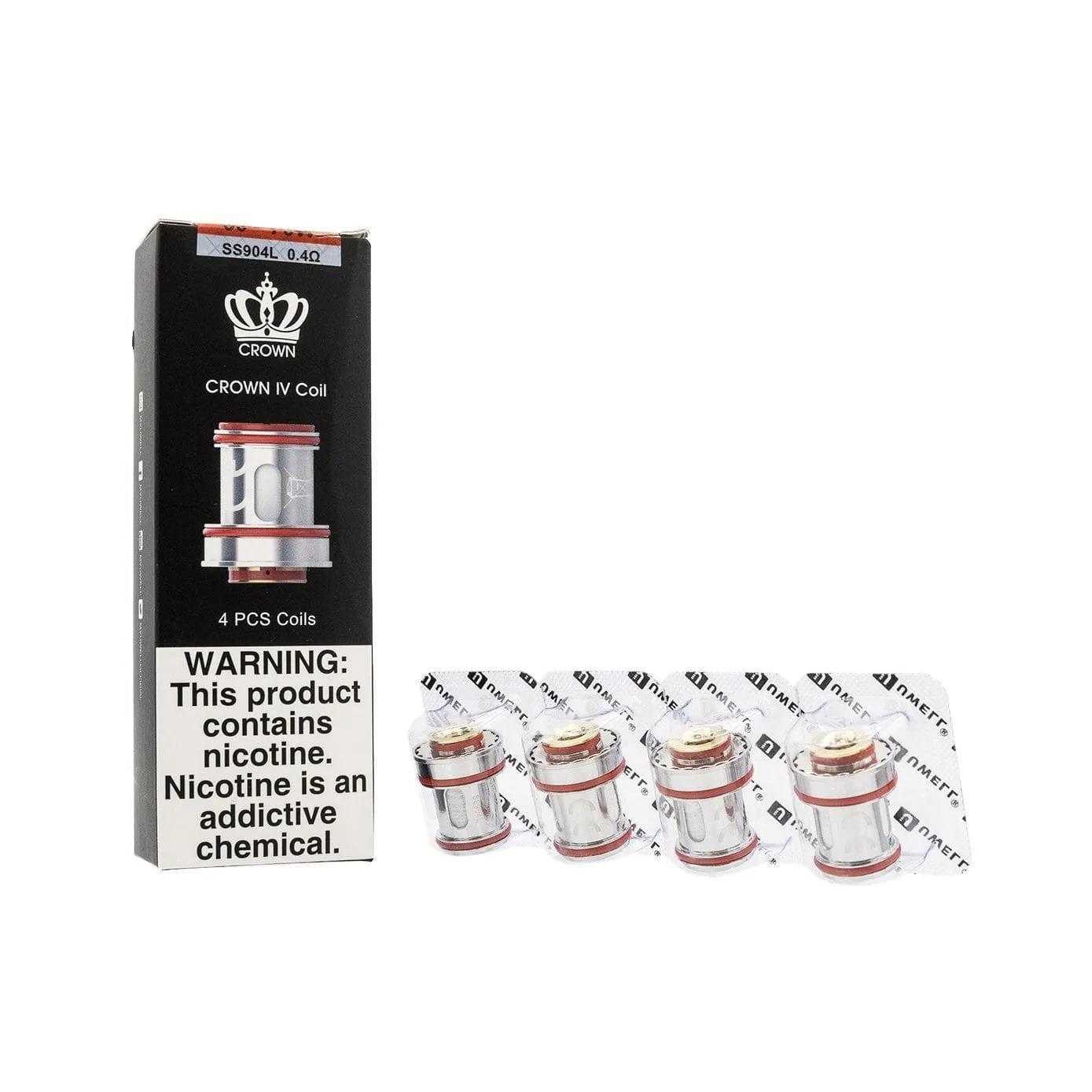 Uwell Crown IV Coils (4-Pack)