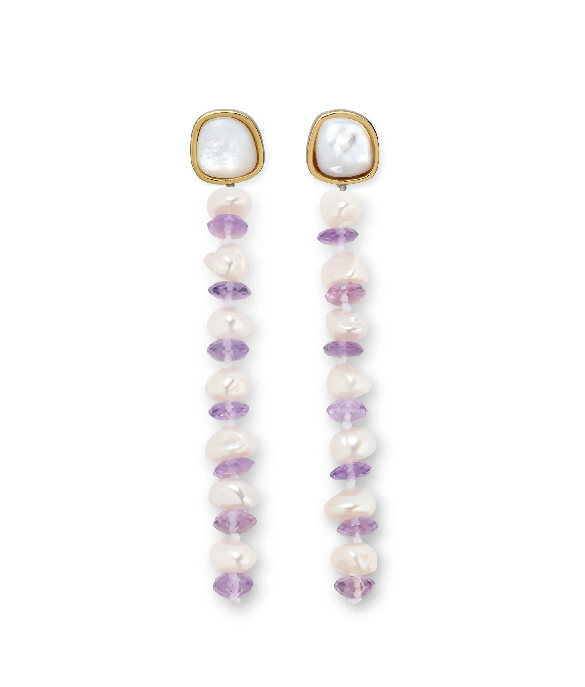 Wisteria Column Earrings